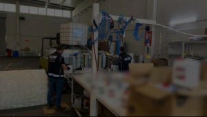 İzmir'de 40 ton sahte etil alkol ele geçirildi