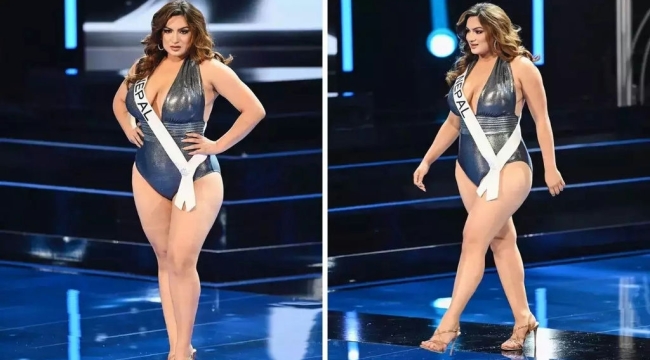 Kainat Güzeli yarışmacısı: Bana balina dediler ama en çok alkışı ben aldım