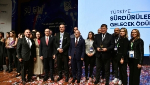 Karşıyaka Belediyesi'ne Türkiye Sürdürülebilir Gelecek Ödülü