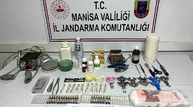 Manisa Alaşehir'de sahte diş hekimlerine gözaltı