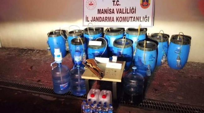 Manisa'da sahte içki operasyonu: 12 gözaltı