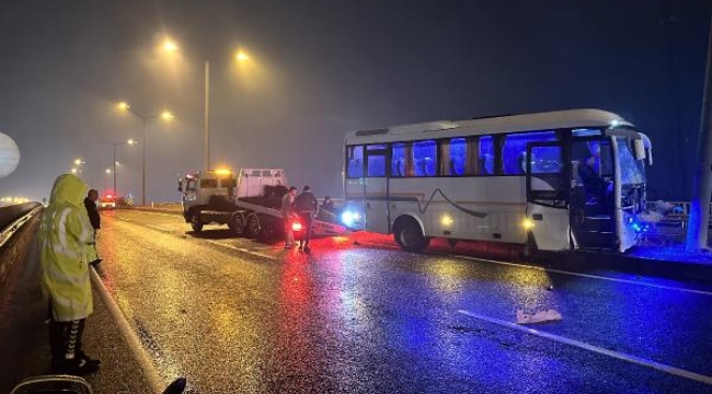 Manisa'da zincirleme kaza: 10 kişi yaralandı 