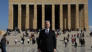 Menemen Belediye Başkan Vekili Pehlivan'dan Anıtkabir ziyareti