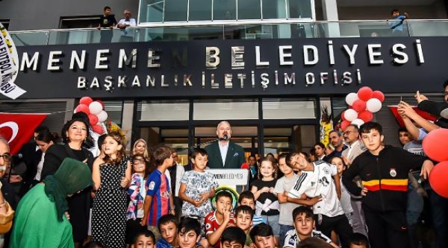 Menemen Belediyesi'nden Ulukent'e yeni iletişim ofisi