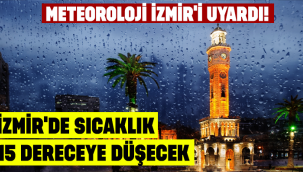 Meteoroloji İzmir'i uyardı!