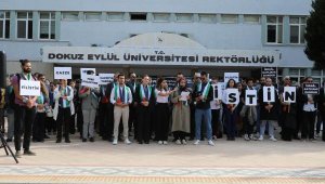 Öğrenciler, İsrail'in Filistin topraklarında sürdürdüğü saldırıları kınadı