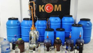 Sahte içki operasyonu; 10 gözaltı