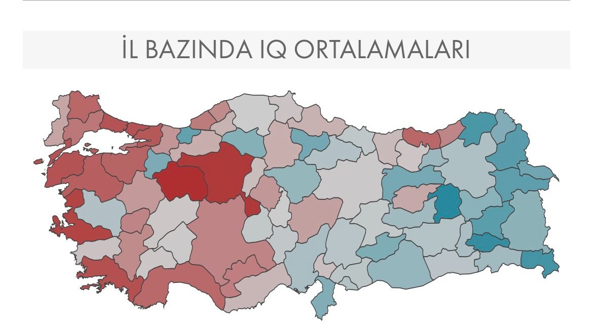 Türkiye'nin en zeki ili belli oldu! İşte harita