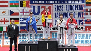 16 yaşında İzmir'e Avrupa'dan bronz madalya getirdi