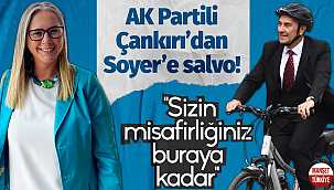 AK Partili Çankırı'dan, Tunç Soyer'e salvo! "İzmirliler sizi kapı dışarı ediyor"