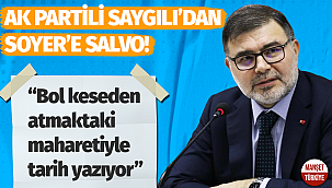 AK Partili Saygılı'dan Soyer'e salvo! "CHP Belediyeciliğinin ne bol kesesi varmış"