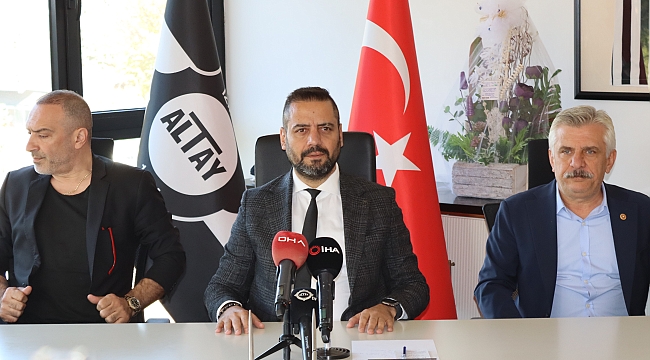 Altay Spor Kulübü Başkanı Murat Pervane: - "35 milyon TL'ye ihtiyacımız var"