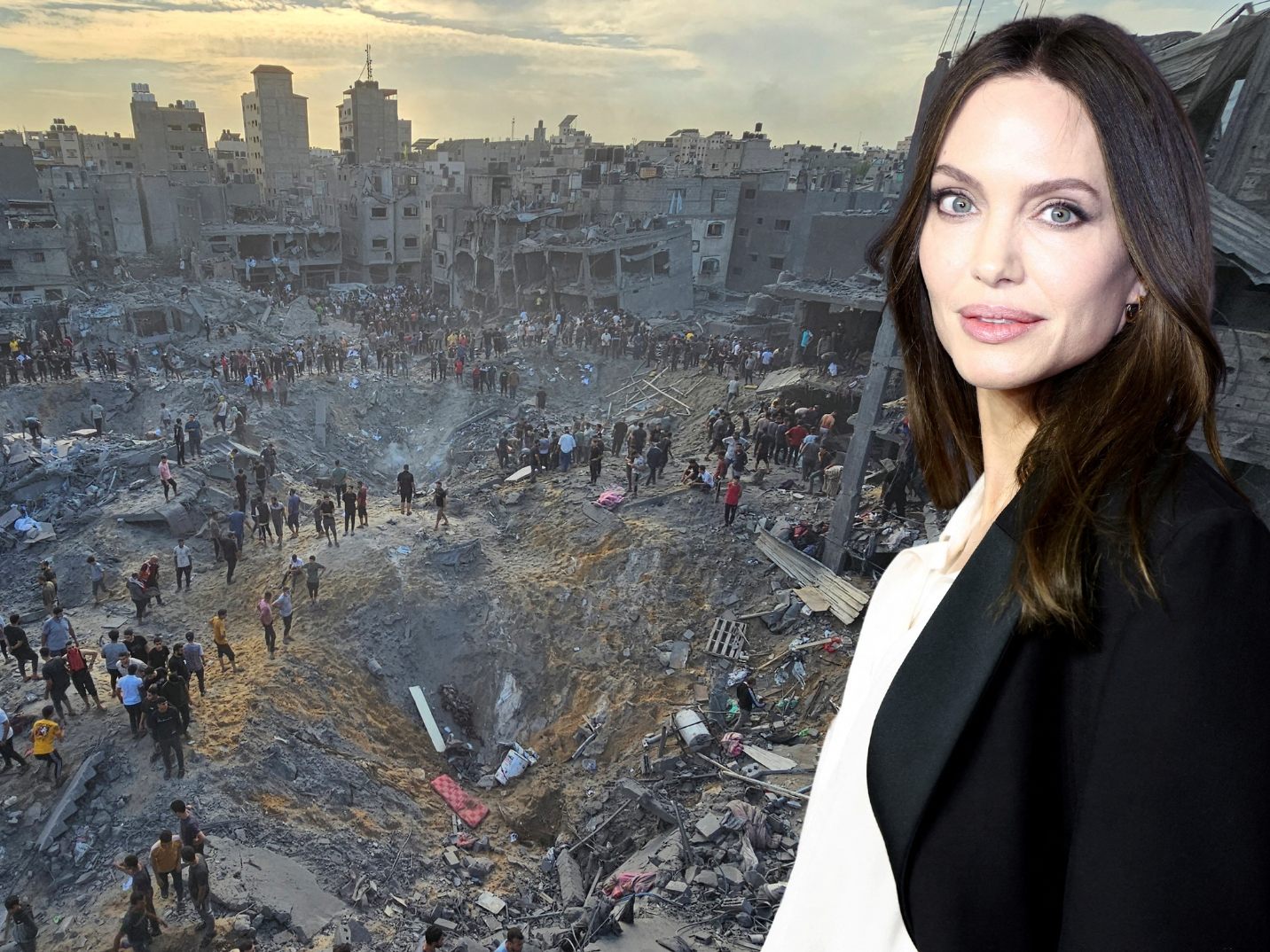 Angelina Jolie'den 'Gazze' tepkisi