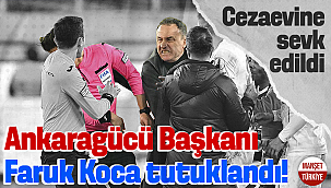 Ankaragücü Başkanı Faruk Koca tutuklandı!
