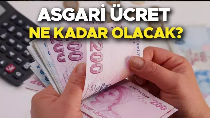 Asgari ücrette masadaki rakamlar