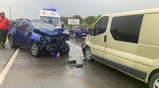 Ayvalık yolu savaş alanına döndü: 8 yaralı