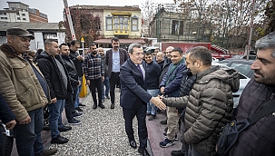 Başkan Batur'a bir destek de emekçilerden