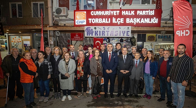Başkan Batur, CHP İzmir ilçe örgütleri turunu tamamladı