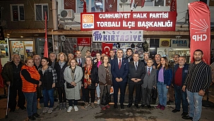 Başkan Batur, CHP İzmir ilçe örgütleri turunu tamamladı