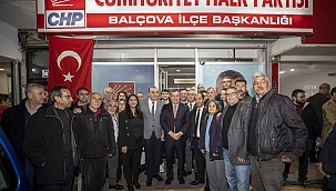 Başkan Batur ilçe teşkilatı ziyaretlerini sürdürüyor