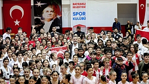 Başkan Sandal "Sporun başkenti Bayraklı"