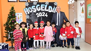 Başkan Selvitopu miniklerin yeni yılını kutladı