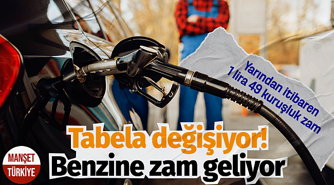 Benzine büyük zam geliyor!