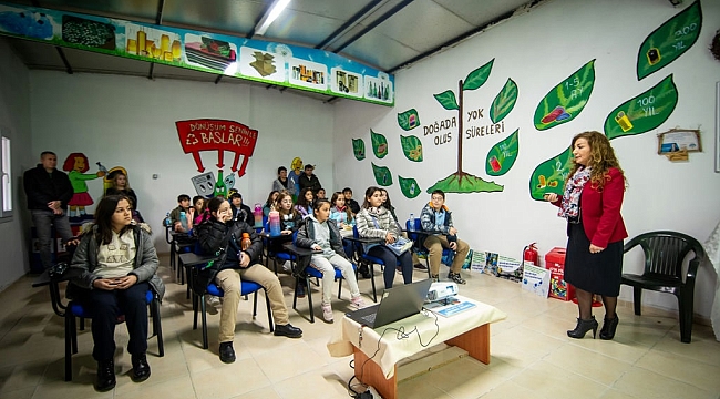 Bornova'da Atık Takası ve iklim değişikliği farkındalık eğitiminde çarpan etkisi başladı