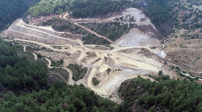 Boyacık Barajı'nda çalışmalar devam ediyor