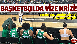 Bursaspor, London Lions'a 5 oyuncuyla gitti
