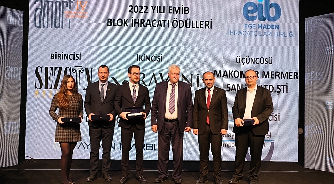 Ege Maden İhracatçıları Birliği Onur Ödülü Şuayp Demirel'e verildi