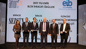 Ege Maden İhracatçıları Birliği Onur Ödülü Şuayp Demirel'e verildi