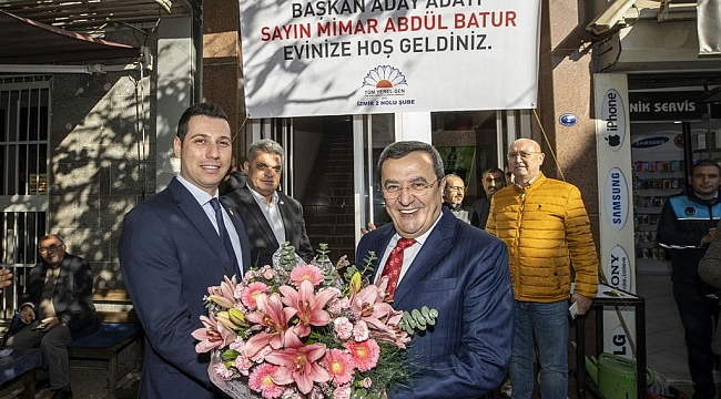 Emek cephesinden Başkan Batur'a tam destek