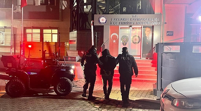 İzmir'de ATV'li polisler, hırsızlık zanlısını yakaladı
