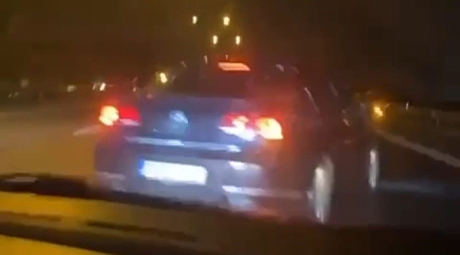 İzmir'de trafik magandası, evli çifte korku dolu anlar yaşattı