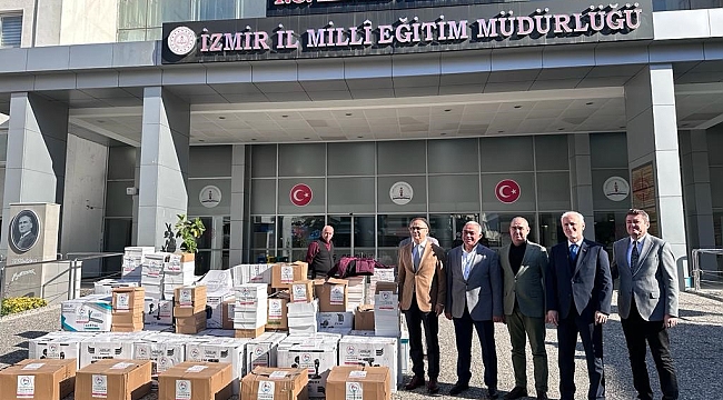 İzmir'de yetim öğrenciler için yardım paketi hazırlandı