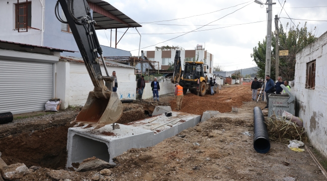 İZSU'dan Torbalı'ya yağmur suyu hattı