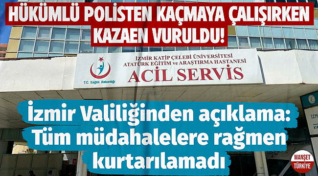 Kaçmaya çalışan şahıs, polisle boğuşma sırasında kazaen vurularak öldü