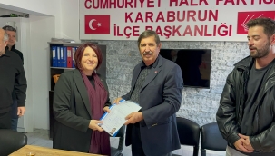 Karaburun'un ilk kadın başkanı aday adaylığını açıkladı