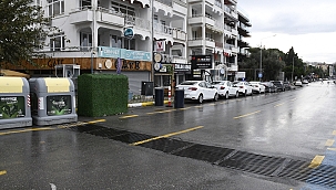 Kuşadası'nın yağışa teslim olduğu günler tarih oldu