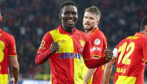 Mamah, Göztepe'nin en skorer oyuncusu oldu