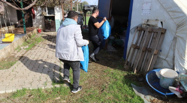 Menderes Belelediyesi'nden ihtiyaç sahiplerine yakacak desteği