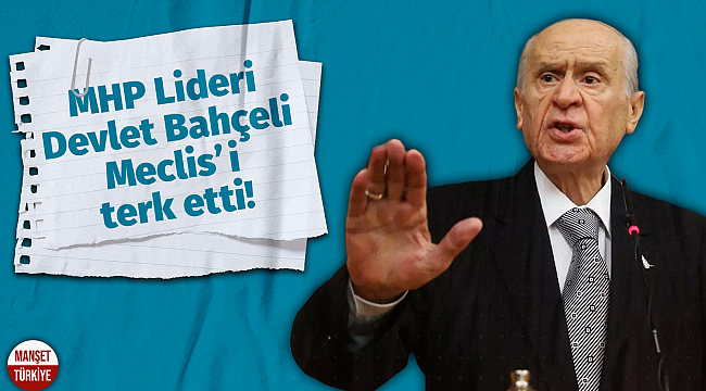 MHP Genel Başkanı Devlet Bahçeli'den CHP ve DEM'e bildiri tepkisi