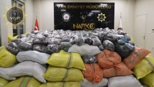 Van'da 4,6 ton uyuşturucu ele geçirildi