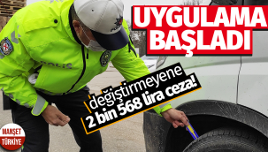 Zorunlu kış lastiği uygulaması bugün başladı