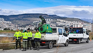 300 bin noktada sivrisinek mücadelesi 