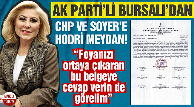 AK Partili Bursalı'dan 'BAL' çıkışı: "Bu belgeye cevap verin de görelim bakalım"