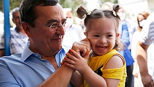 Başkan Batur: "Engelli çocukların bakımını üstlenecek dev bir kompleks kurmak istiyorum"