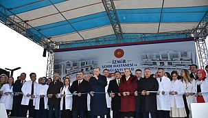 Cumhurbaşkanı Erdoğan, İzmir Şehir Hastanesinin açılışını gerçekleştirdi