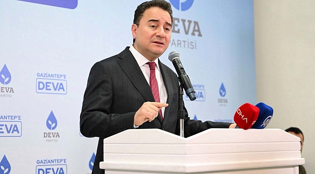 DEVA Partisi lideri Ali Babacan İzmir'e geliyor